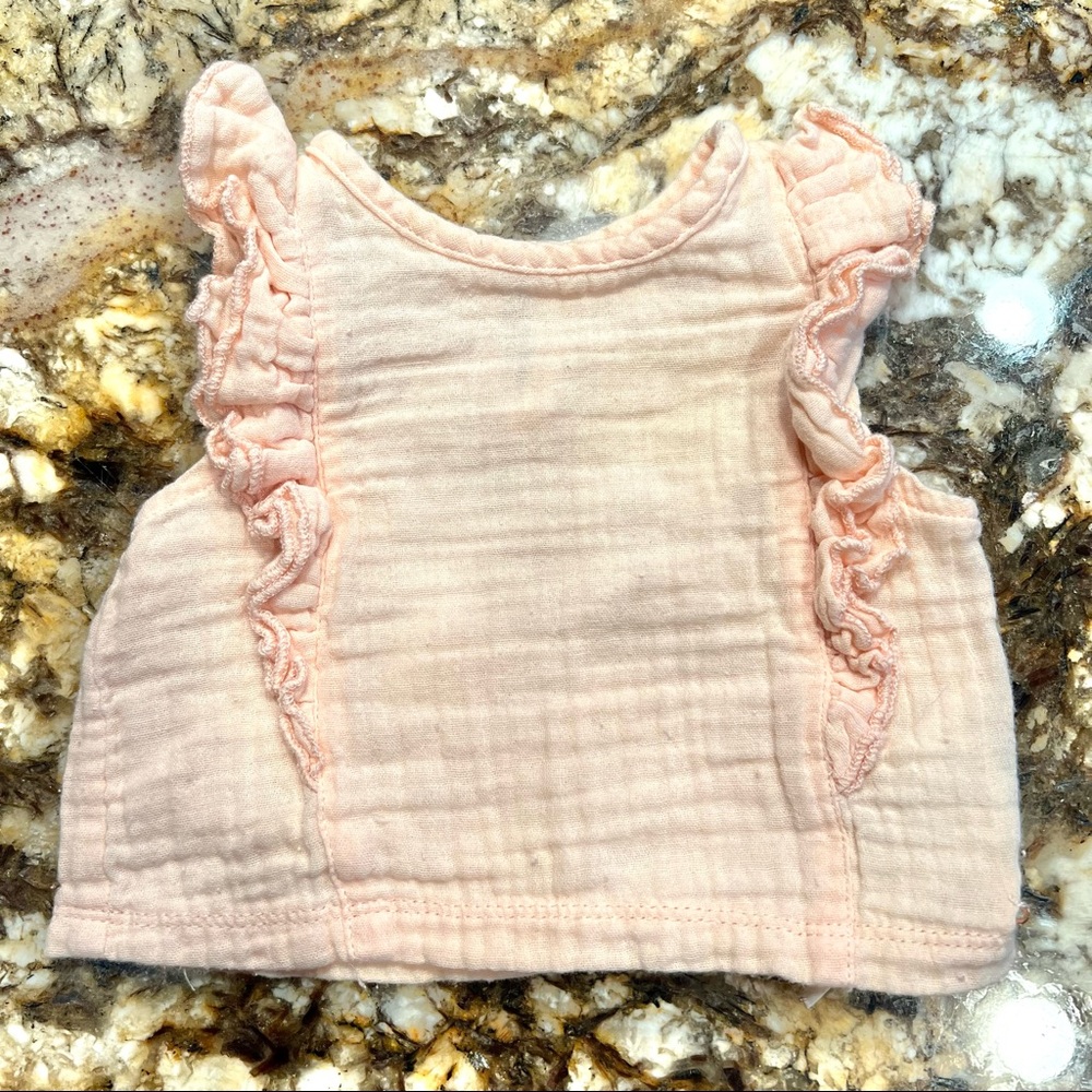 Tahari Baby Ruffle Top - Picture 1 of 6